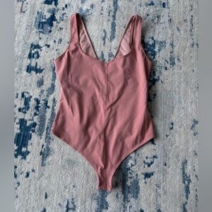 Intimately Free People Mauve Blush Bodysuit Small